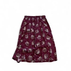 90s Floral Cottage Sag Harbor Midi Skirt sz Medium‎